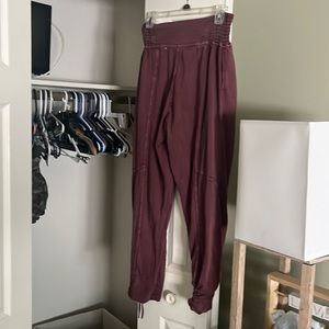 Free people cropped high rise pants